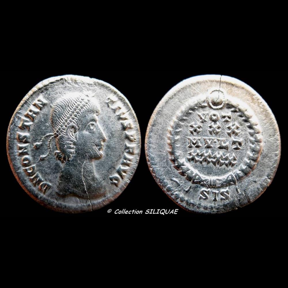 CONSTANCE II - SISCIA - RIC 325 monnaie antique romaine constance ii siscia ric 325