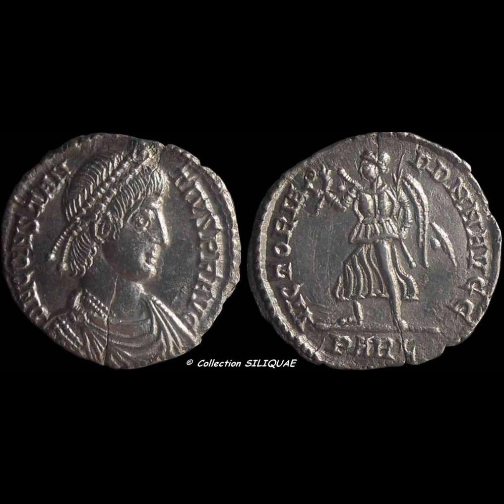 CONSTANCE II - ARLES - RIC 69 monnaie antique romaine constance ii arles ric 69