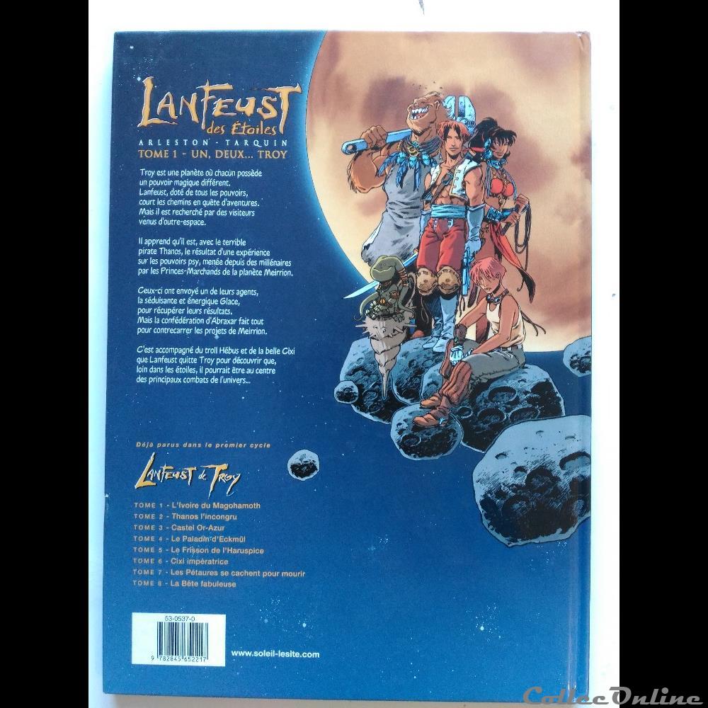 livre bd revue lanfeust des etoiles tome 1 un deux troy