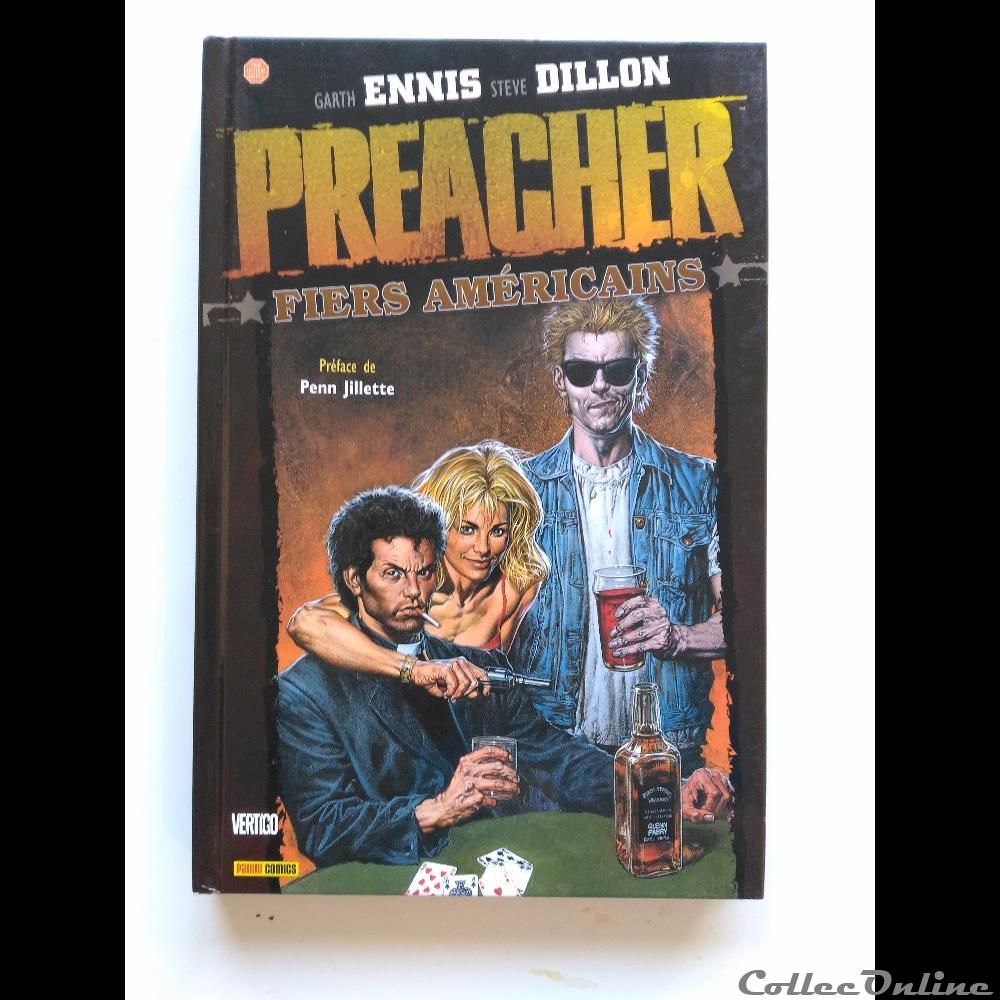 Preacher Tome 3 - Fiers Américain livre bd revue preacher tome 3 fiers americain