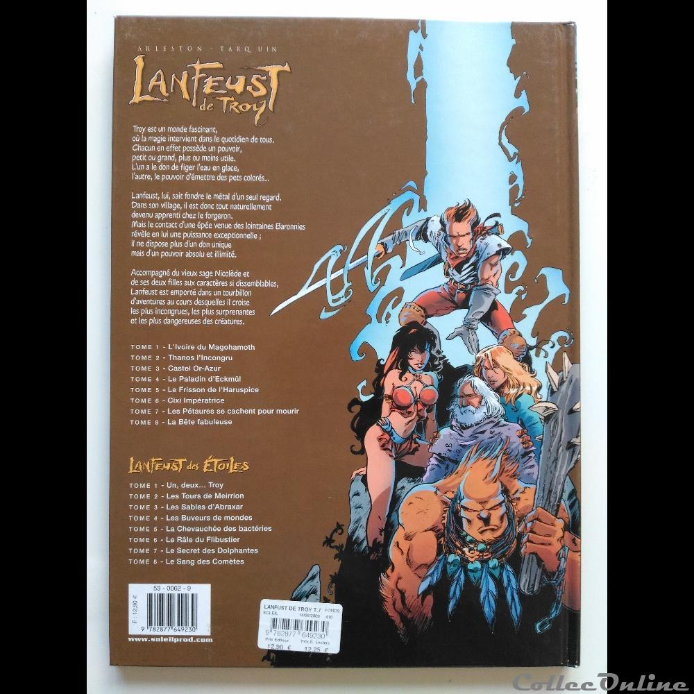 livre bd revue lanfeust de troy tome 7 les petaures se cachent pour mourir