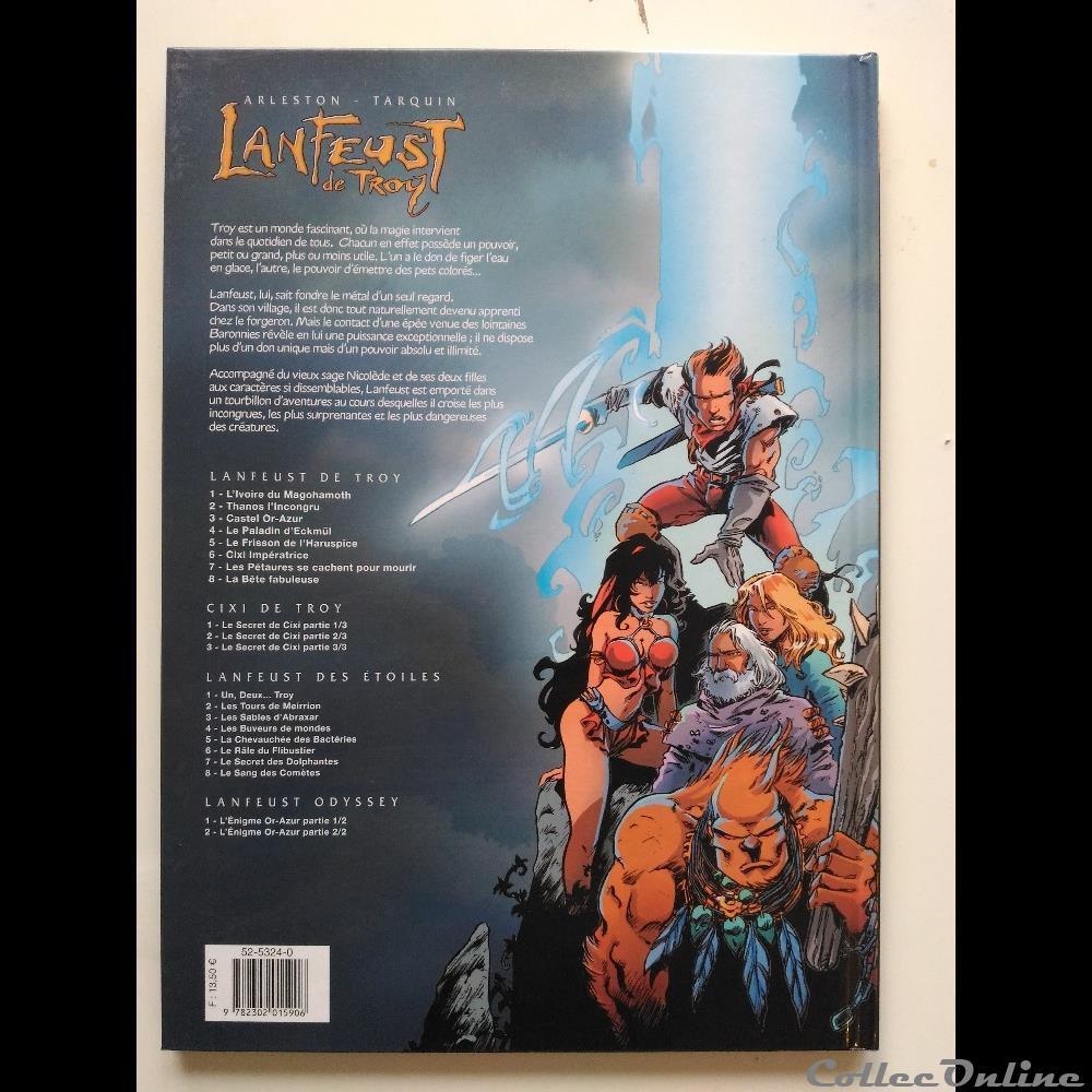 livre bd revue lanfeust de troy tome 1 ivoire du magohamoth