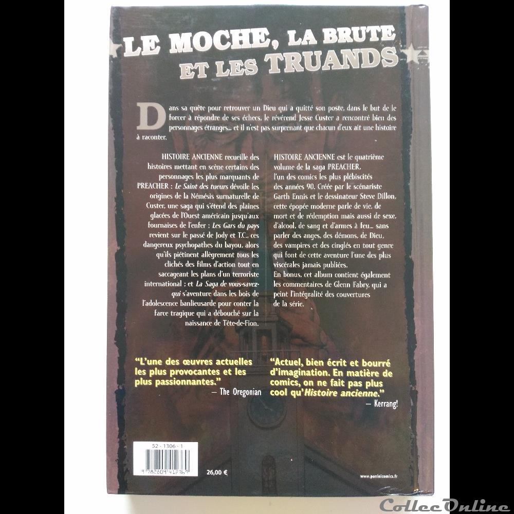 Preacher Tome 4 - Histoire ancienne livre bd revue preacher tome 4 histoire ancienne
