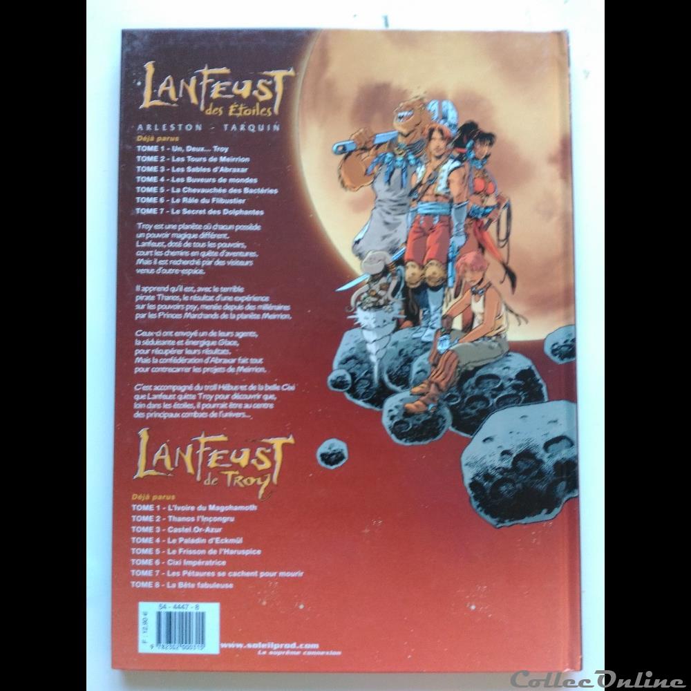 livre bd revue lanfeust des etoiles tome 7 le secret des dolphantes
