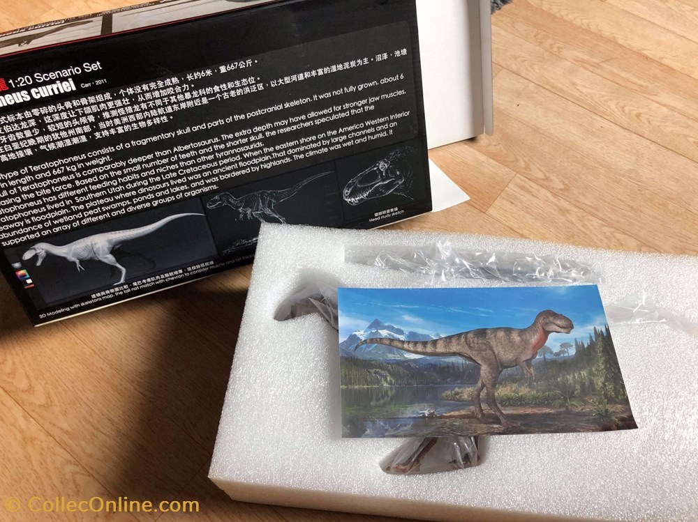 Teratophoneus curriei, Vitae, 2019, 1/20 (édition limitée 50 exemplaires) 3 figurines autres teratophoneus curriei vitae 2019 1 20 edition limitee 50 exemplaires