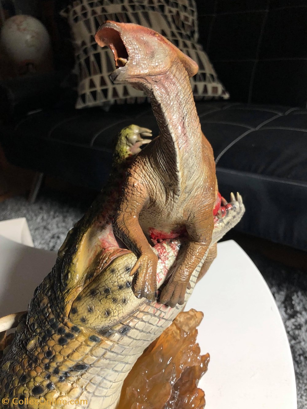 Deinosuchus VS Parasaurolophus, Sideshow, 2010 (édition limitée, 250 exemplaires) 3 figurines autres deinosuchus vs parasaurolophus sideshow 2010 edition limitee 250 exemplaires