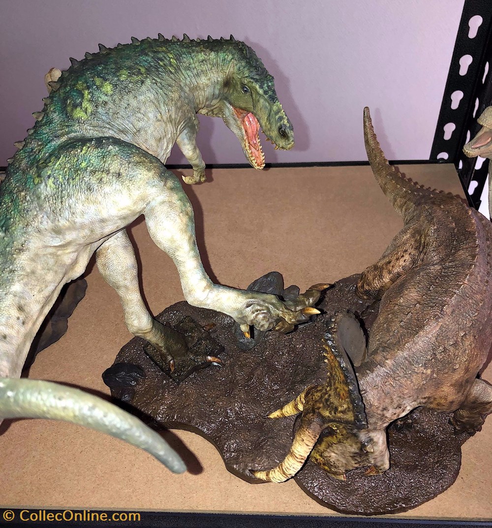 Teratophoneus contre Nasutoceratops, 余国梁, 2020, 1/15 figurines autres teratophoneus contre nasutoceratops 2020 1 15