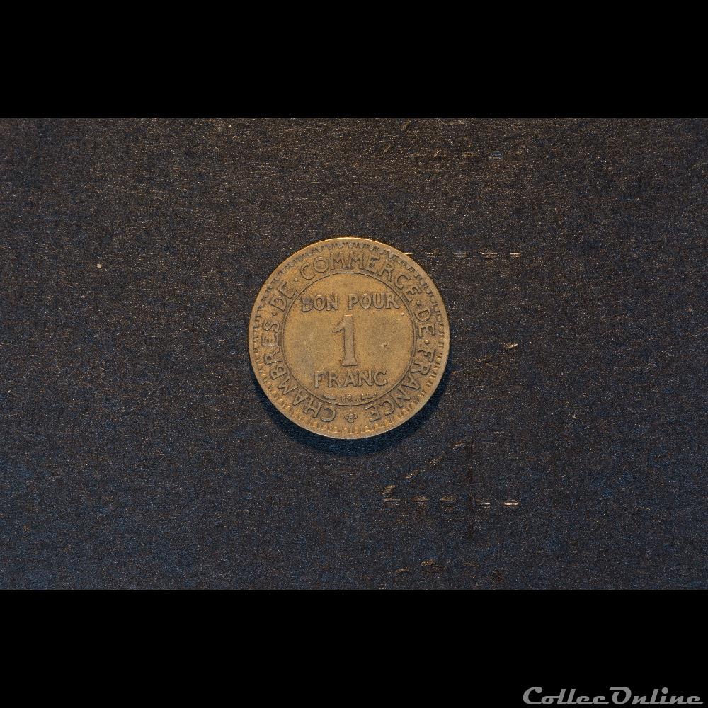 monnaie france moderne bon pour 1 franc 1921