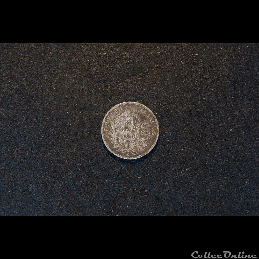 50 Cts Napoleon III 1856 monnaie france moderne 50 cts napoleon iii 1856