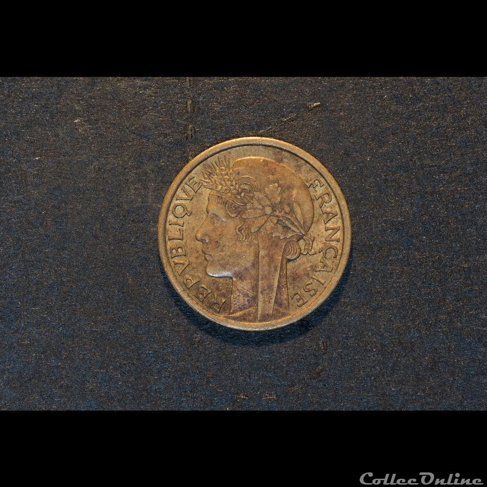 monnaie france moderne 1 franc 1944 afrique occidentale francaise type morlon