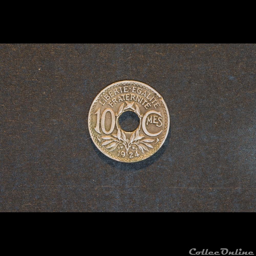 10 Cts Lindauer 1924 monnaie france moderne 10 cts lindauer 1924