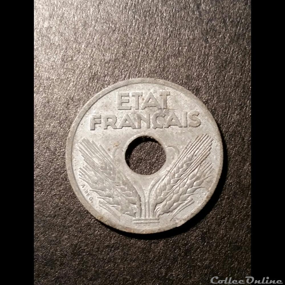 10 Cts Etat Français 1942 monnaie france moderne 10 cts etat francais 1942