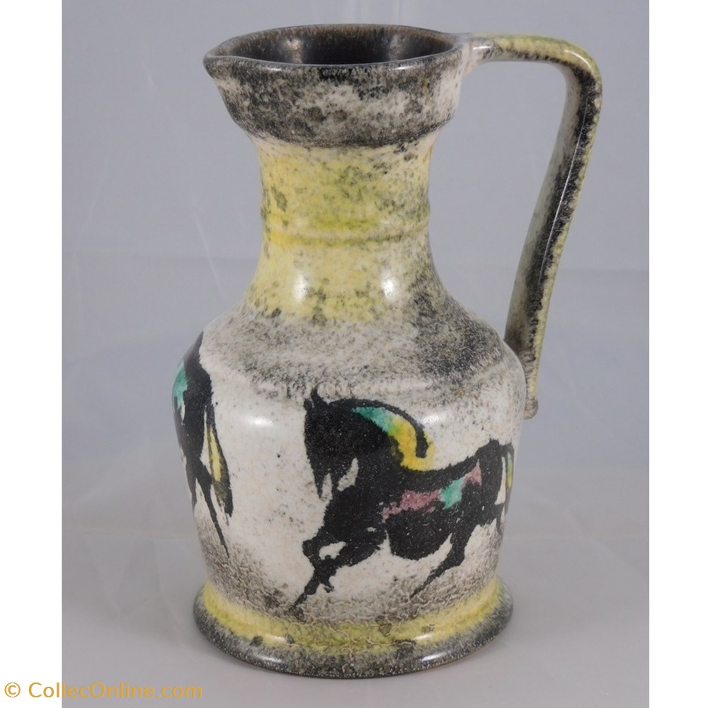 art antiquites ceramiques autres pichet gustav spoerri gustav sporri pour la manufacture ziegler