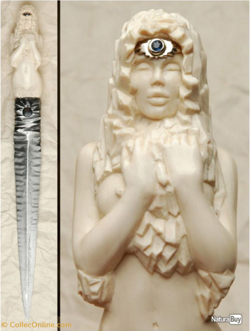 art antiquites sculptures autres dague hiver