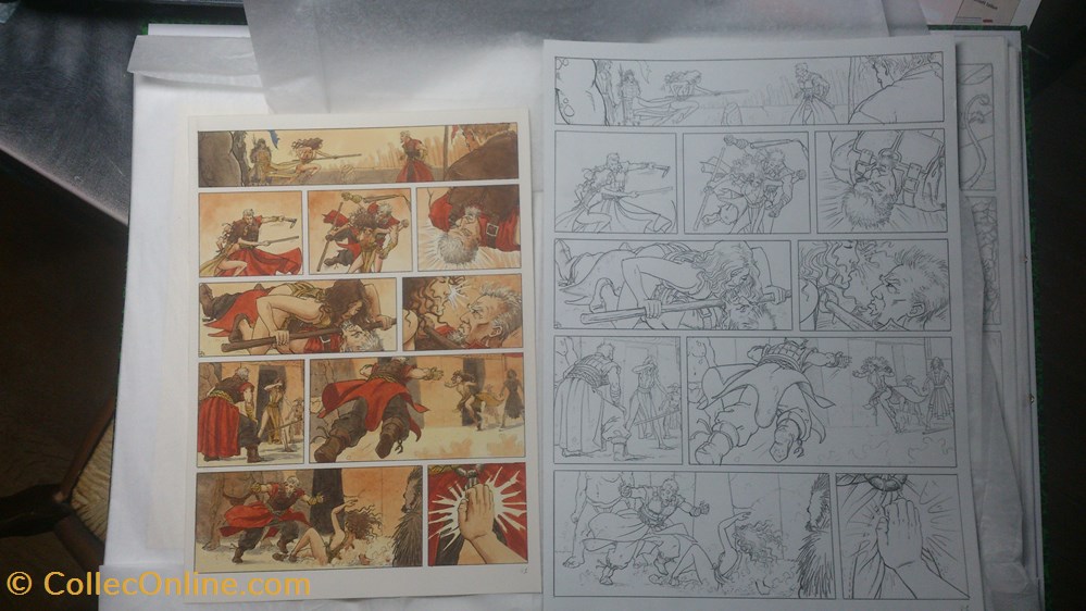 livres revues bandes dessinees planche bd les contresang arken p21