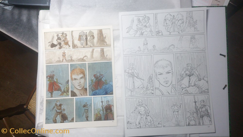 Planche BD Les Contresang - ARKEN p 41 livres revues bandes dessinees planche bd les contresang arken p 41