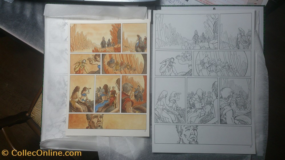 Planche BD Les Contresang - ARKEN p 29 livres revues bandes dessinees planche bd les contresang arken p 29