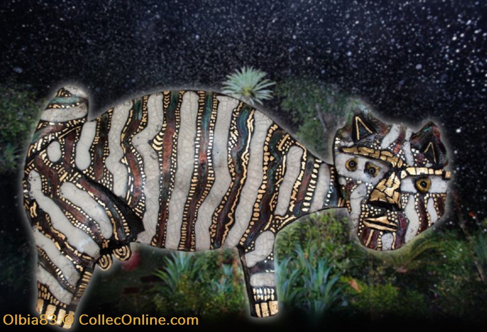 "Cat EMALA" art antiquites sculptures cat emala