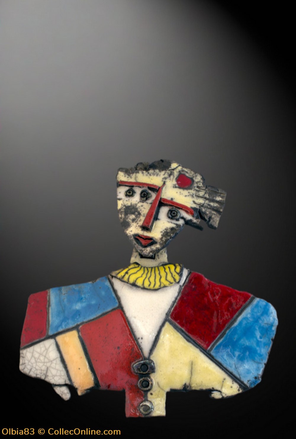 " Ray TRAIN " art antiquites sculptures ray train