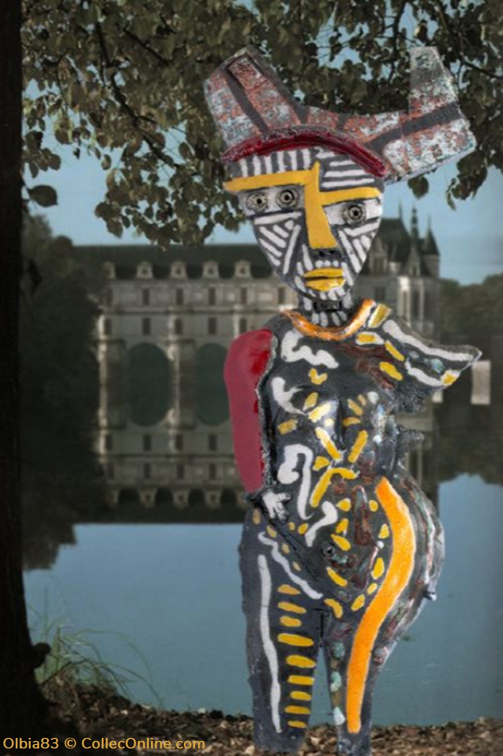 " Margot KWEEN " art antiquites sculptures margot kween