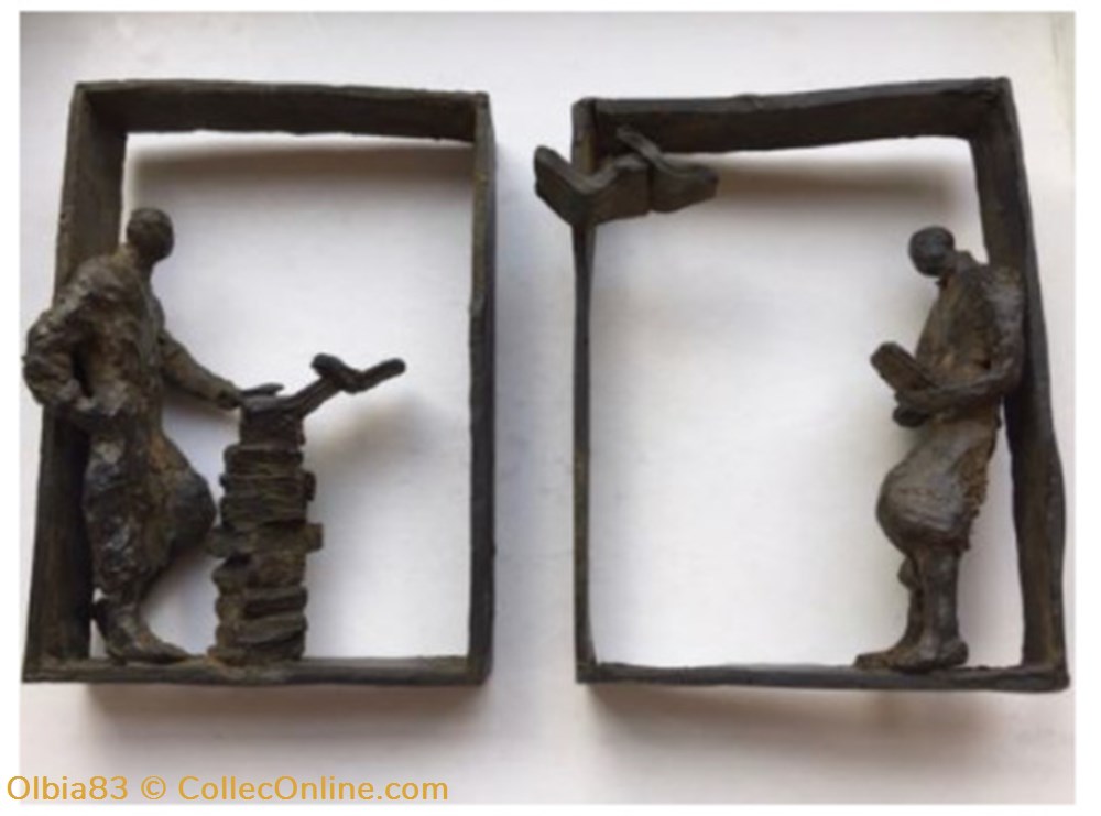 "Envolée Littéraire" art antiquites sculptures envolee litteraire