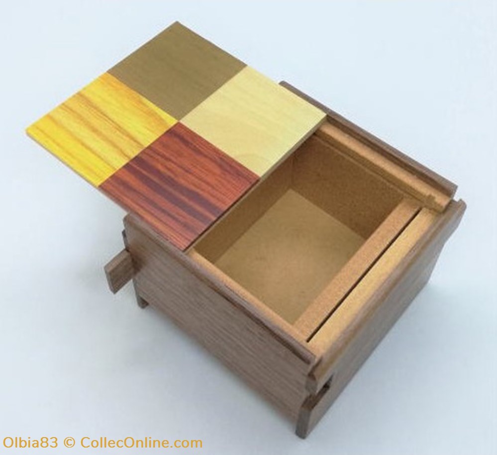 Boite Japonaise - Himitsu-Bako 2 jeux de societe jouets casse tete puzzle boite japonaise himitsu bako