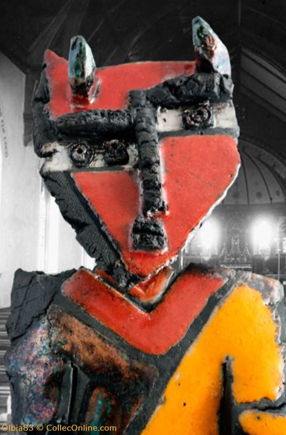 "Devil DHA" art antiquites sculptures devil dha