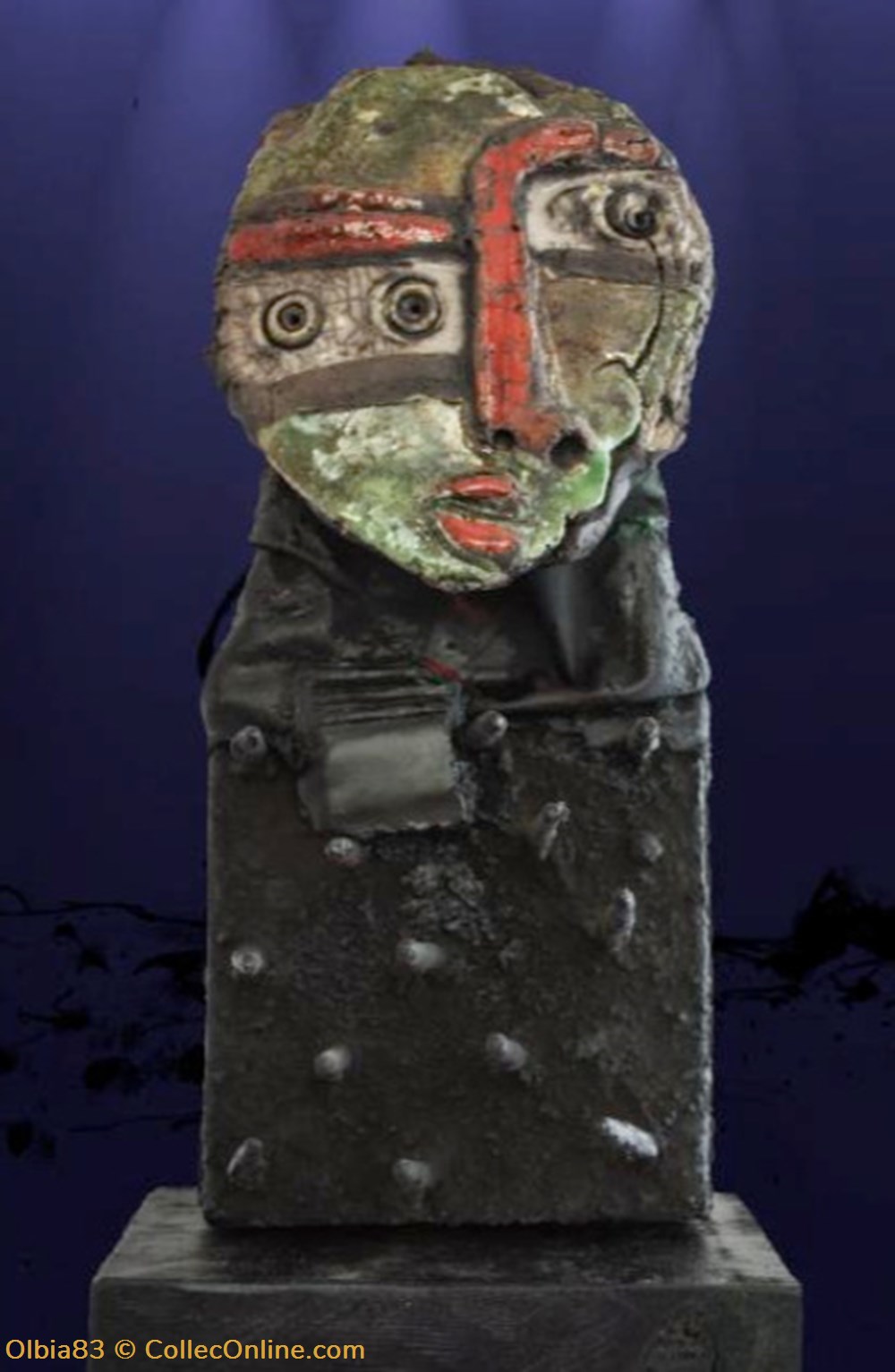 " NAIL FETISH IV " art antiquites sculptures nail fetish iv