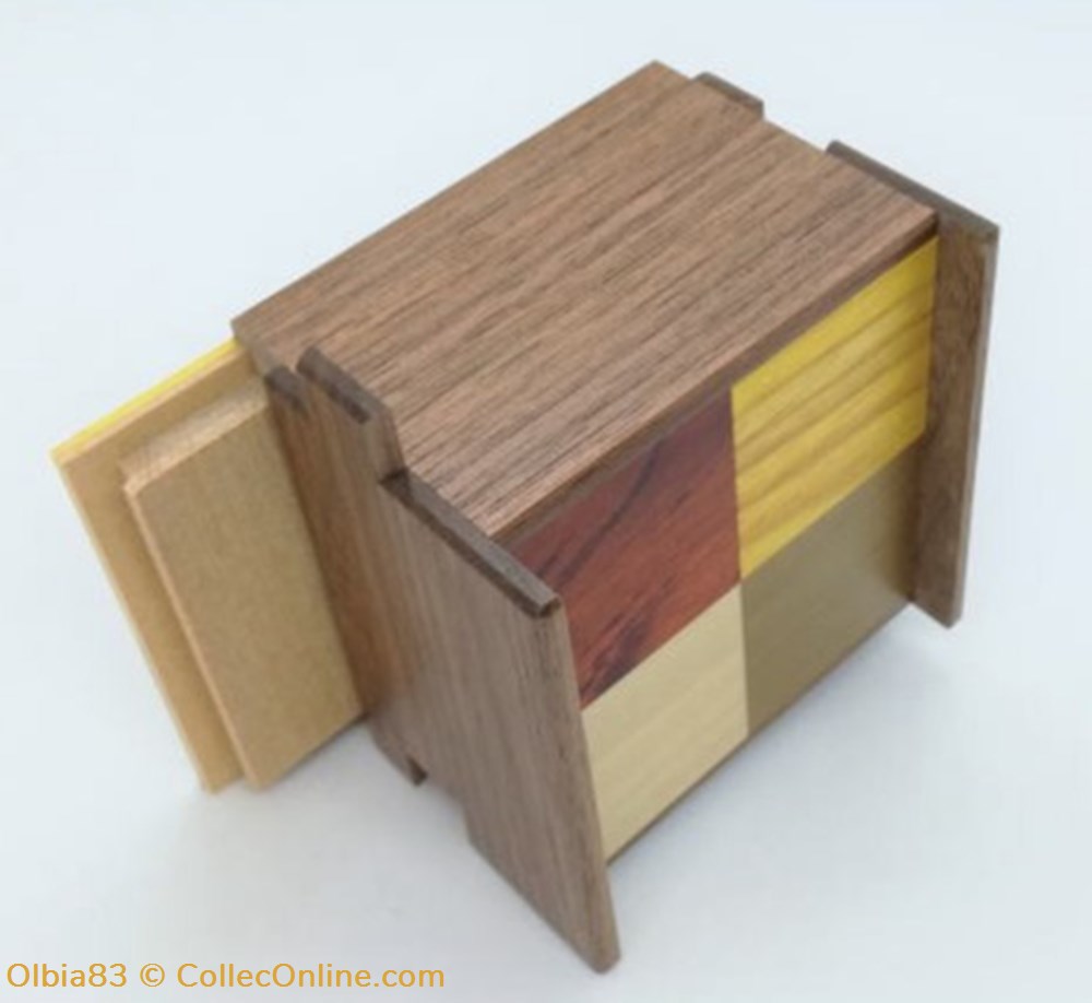 Boite Japonaise - Himitsu-Bako 3 jeux de societe jouets casse tete puzzle boite japonaise himitsu bako