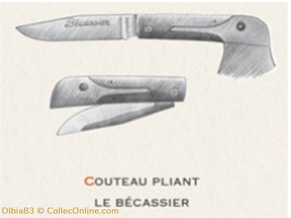 "Le Bécassier" couteaux de poches le becassier