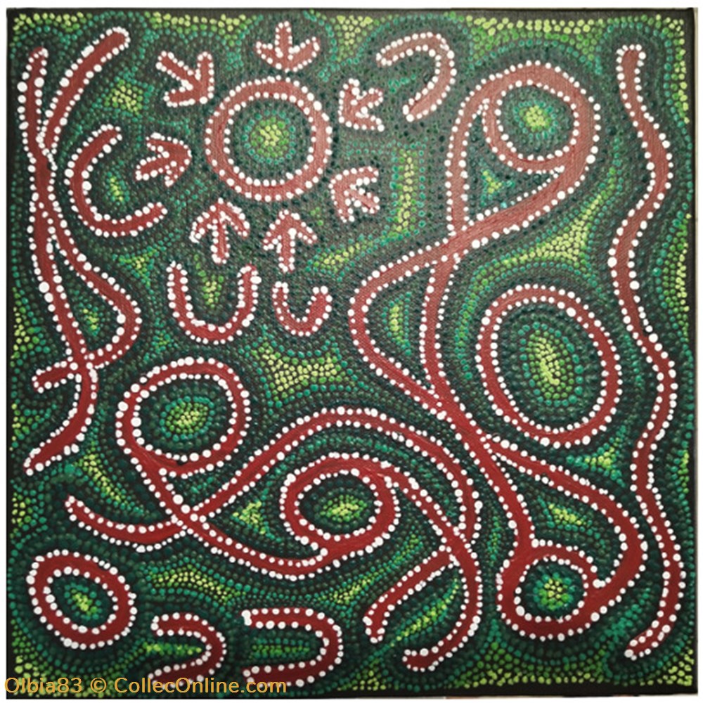 Green Familly - Le Printemps art antiquites peintures dessins green familly le printemps