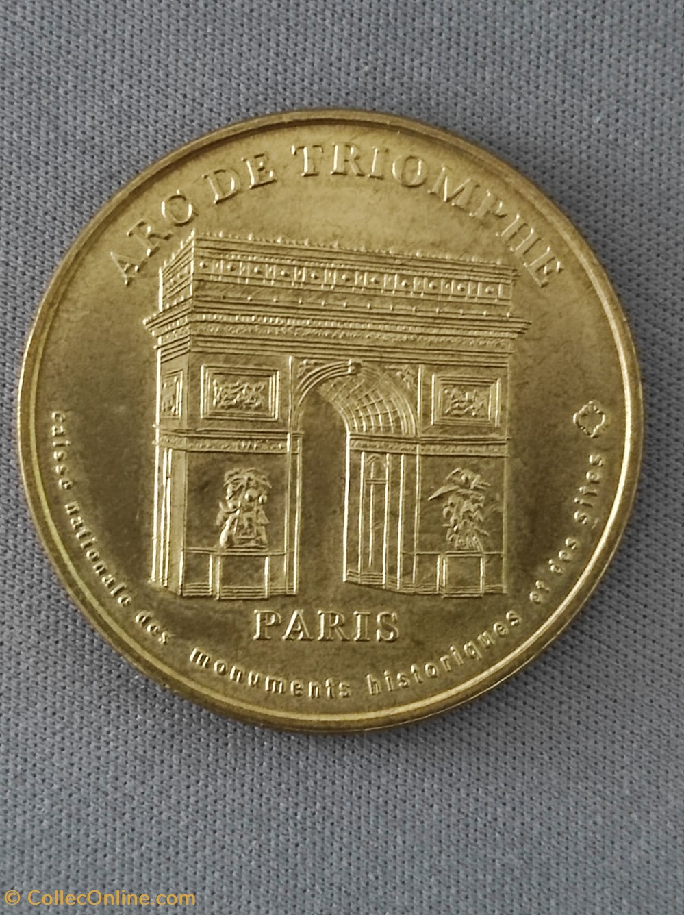 La médaille MONNAIE DE PARIS de Paris : L'ARC DE TRIOMPHE medailles la medaille monnaie de paris de paris arc de triomphe