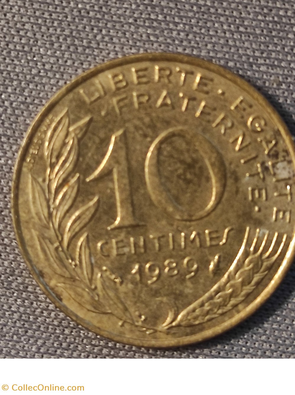 monnaies 10 centimes de franc