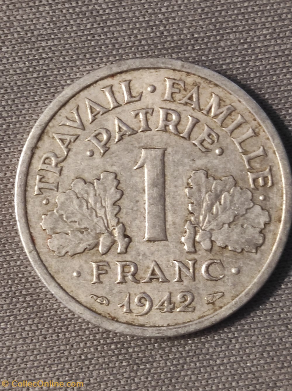monnaies 1 franc francisque legere
