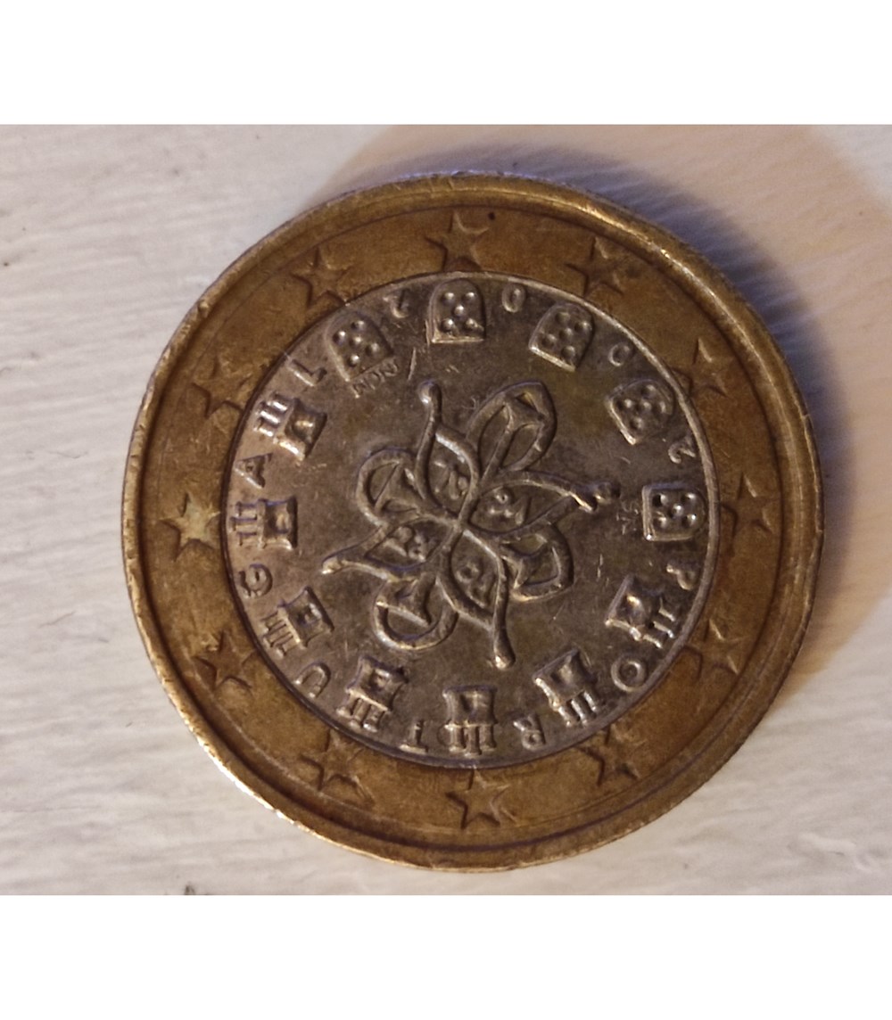MONNAIE 1€ PORTUGAL 2002-2003 4 monnaies euros monnaie 1 portugal 2002 2003