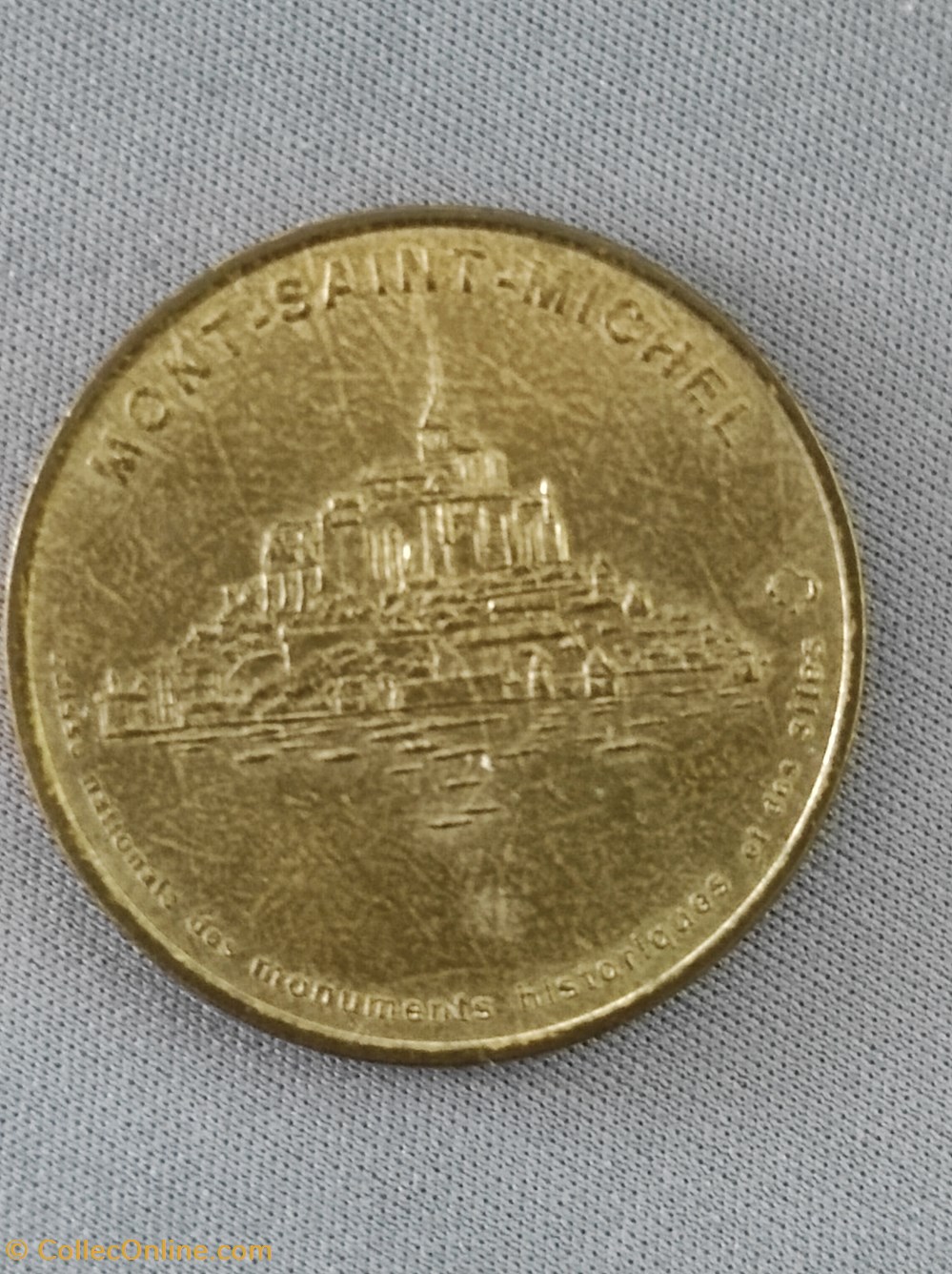 medailles la medaille monnaie de paris millenuim du mont saint michel