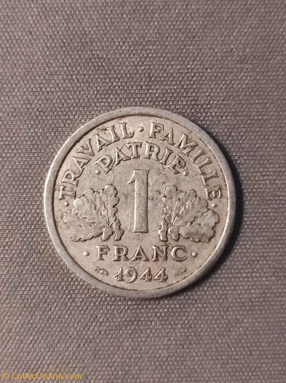 monnaies 1 franc francisque legere