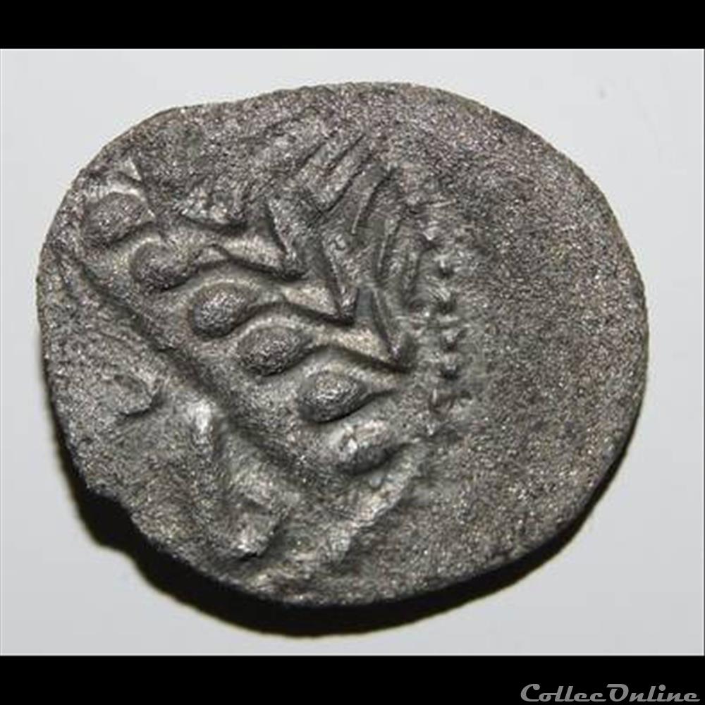 Cheval libre galopant - DT.3122 monnaie antique gauloise cheval libre galopant dt 3122