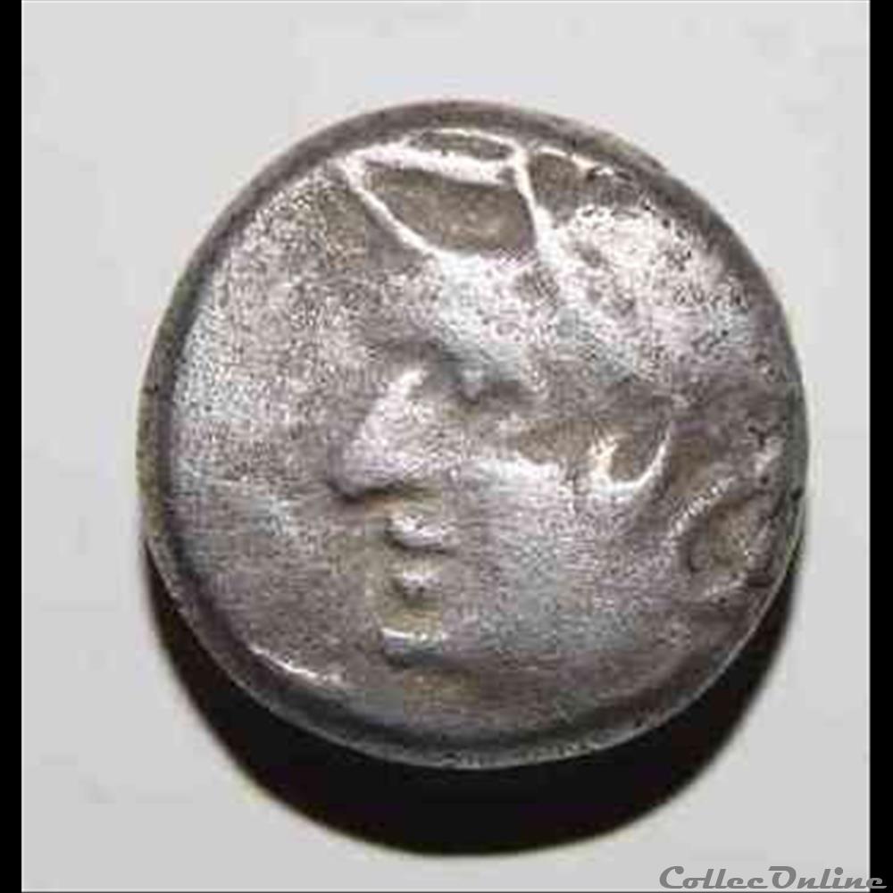 Denier à l'hippocampe - DT.3127 monnaie antique gauloise denier a hippocampe dt 3127