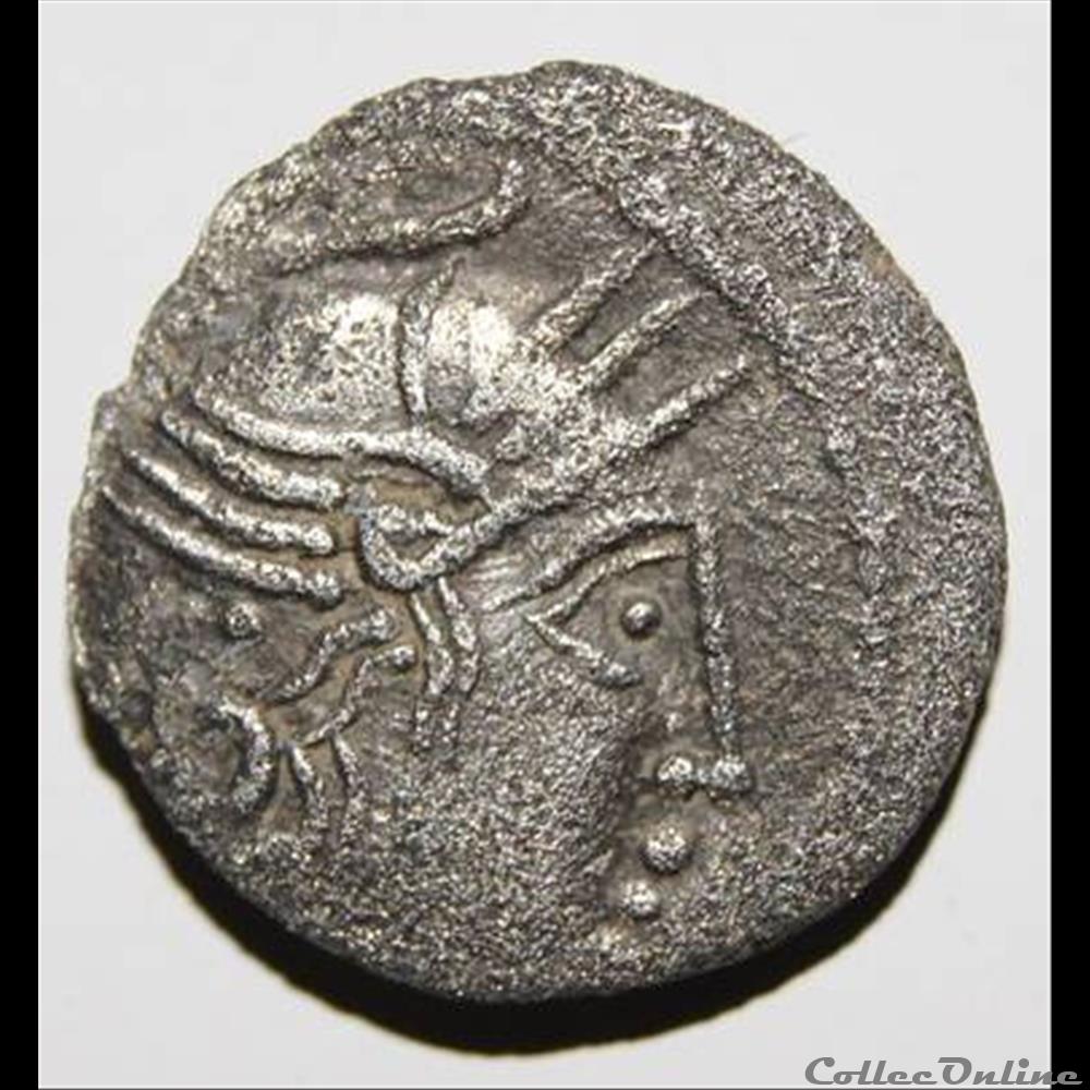 Cavalier du Rhone - DT.3157 monnaie antique gauloise cavalier du rhone dt 3157