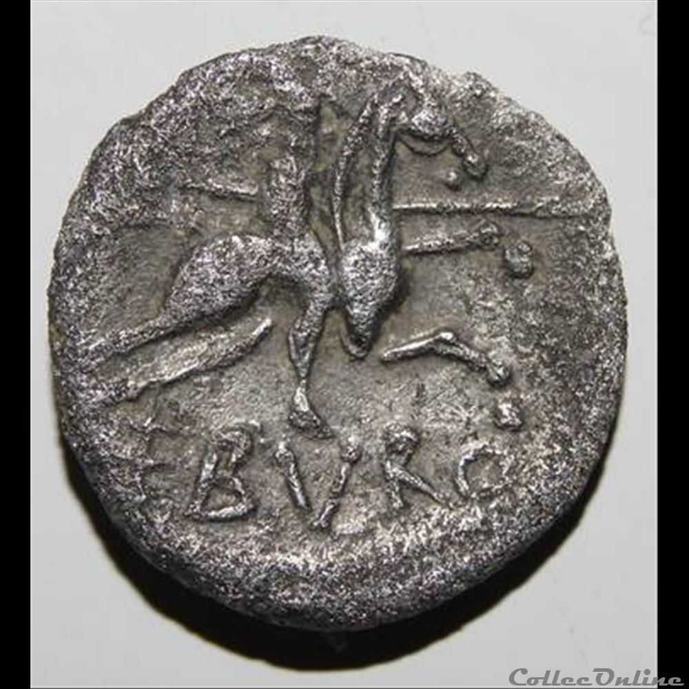 Cavalier du Rhone - DT.3157 monnaie antique gauloise cavalier du rhone dt 3157
