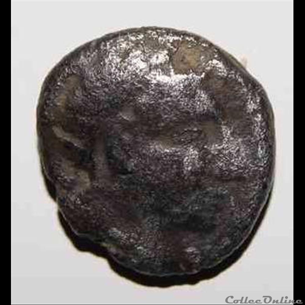 Buste de cheval monnaie antique gauloise buste de cheval