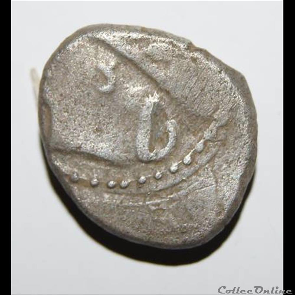 Cheval libre galopant - DT.3117 monnaie antique gauloise cheval libre galopant dt 3117