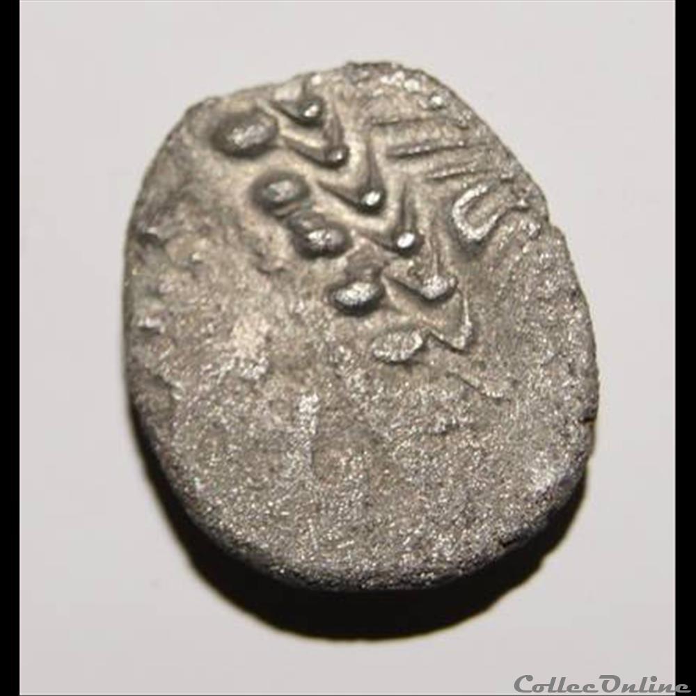 Cheval libre galopant - DT.3120 monnaie antique gauloise cheval libre galopant dt 3120