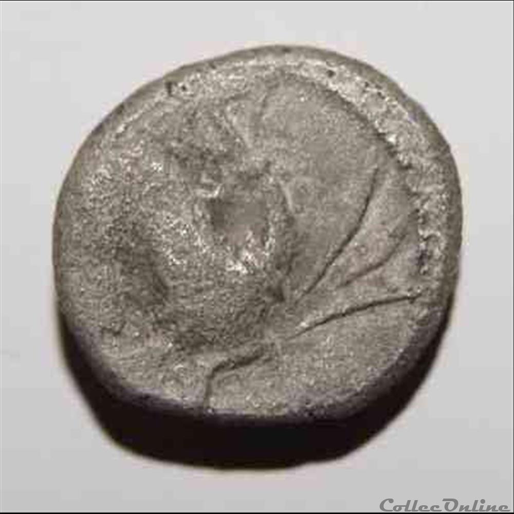 Denier à l'hippocampe - DT.3127 monnaie antique gauloise denier a hippocampe dt 3127