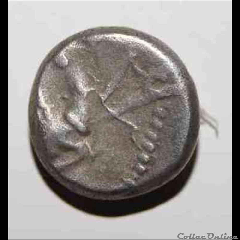 Denier à l'hippocampe - DT.3127 monnaie antique gauloise denier a hippocampe dt 3127