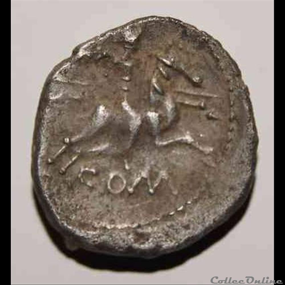 Cavalier du Rhone - DT.3146 monnaie antique gauloise cavalier du rhone dt 3146