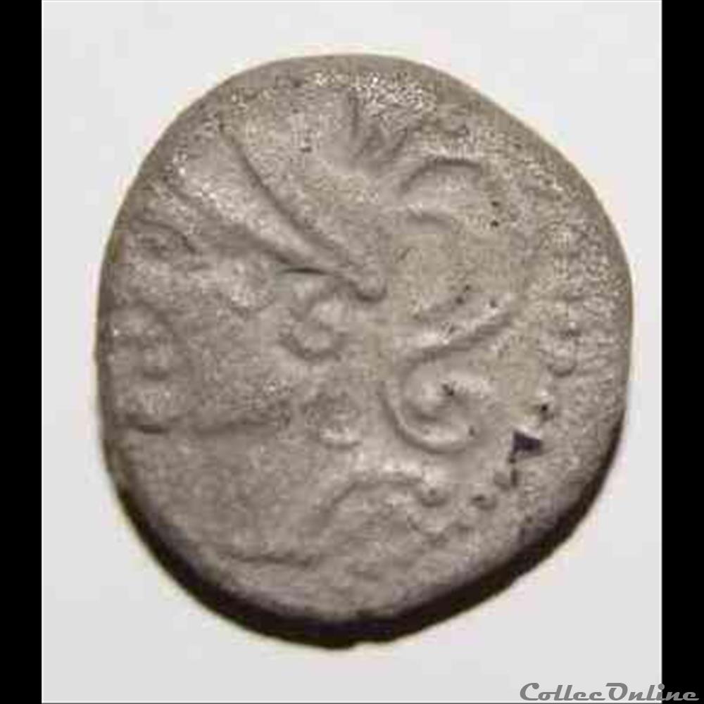 Denier à l'hippocampe - DT.3127 monnaie antique gauloise denier a hippocampe dt 3127