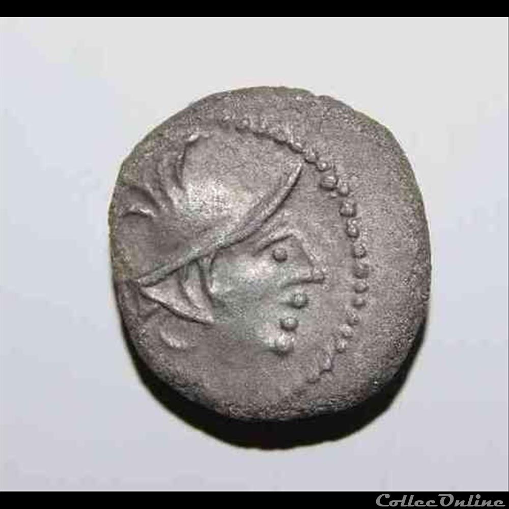 Denier à l'hippocampe - DT.3125 monnaie antique gauloise denier a hippocampe dt 3125