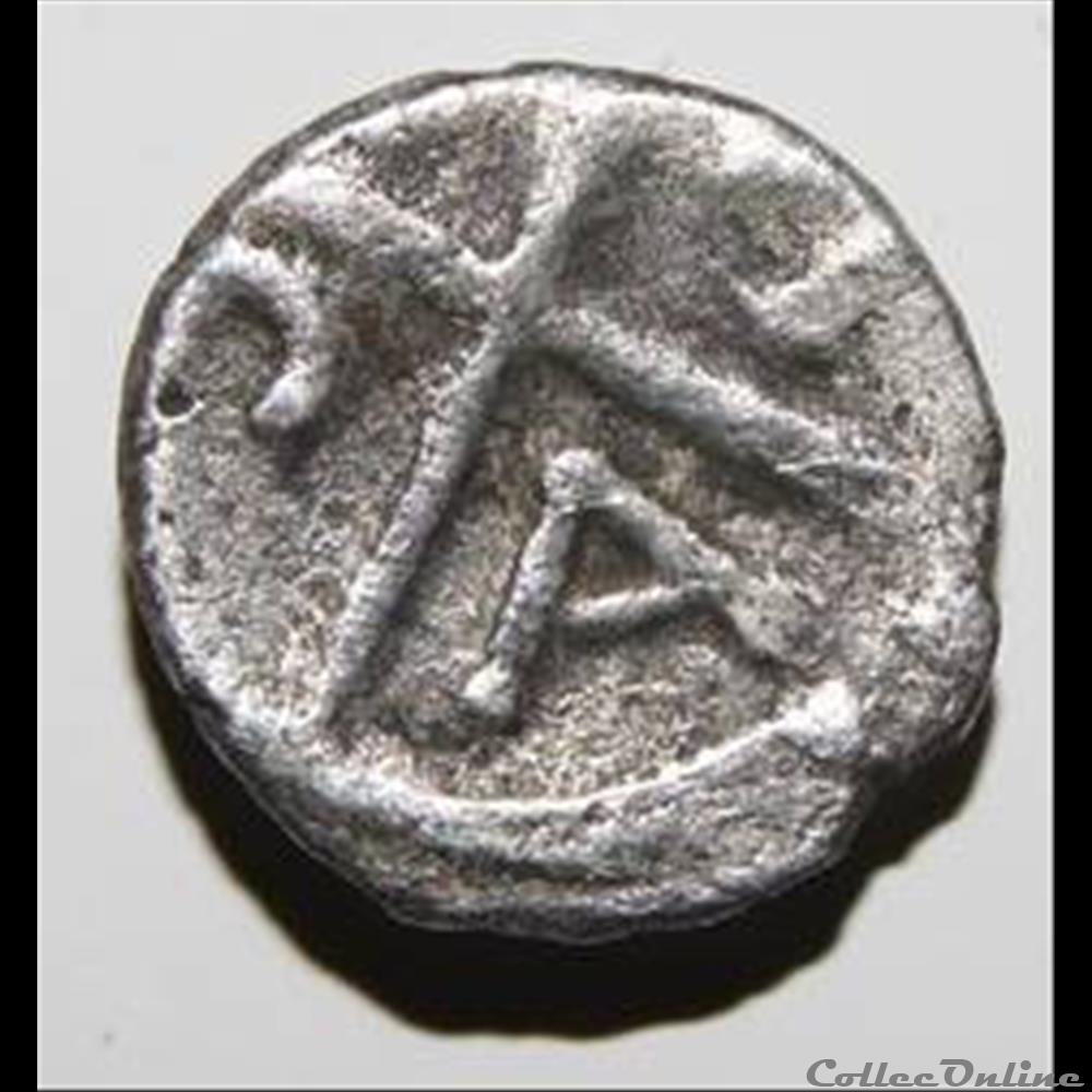 Obole DVRNA AVSC - DT.3170 monnaie antique gauloise obole dvrna avsc dt 3170